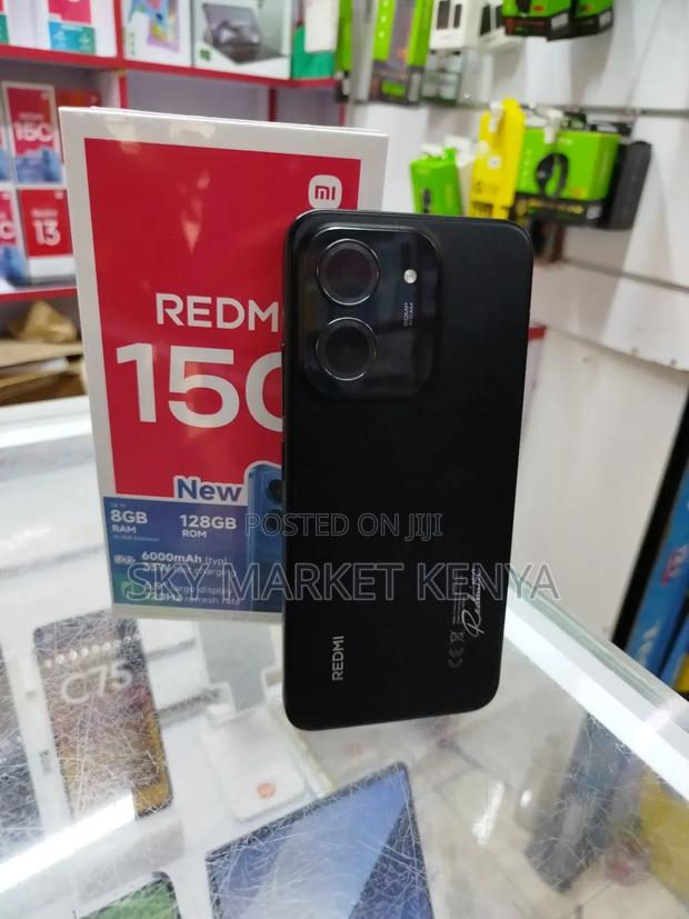 New Xiaomi Redmi 15C 4G 128 GB Black