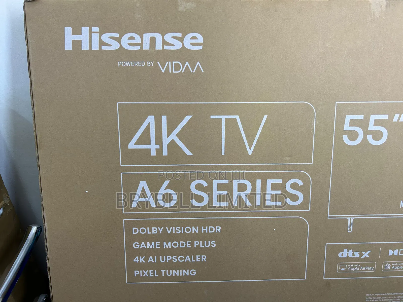 New Hisense Smart Tv 55" A6 Series, Tv