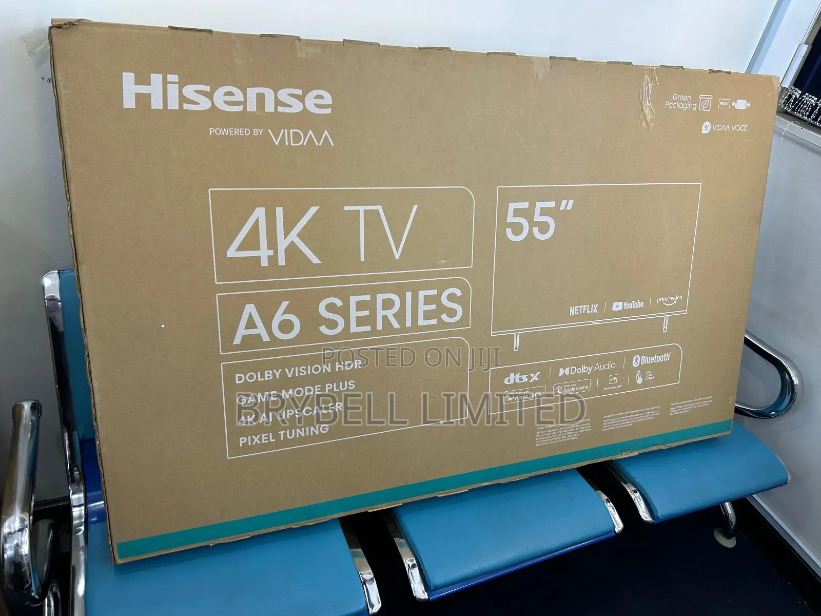 New Hisense Smart Tv 55" A6 Series, Tv