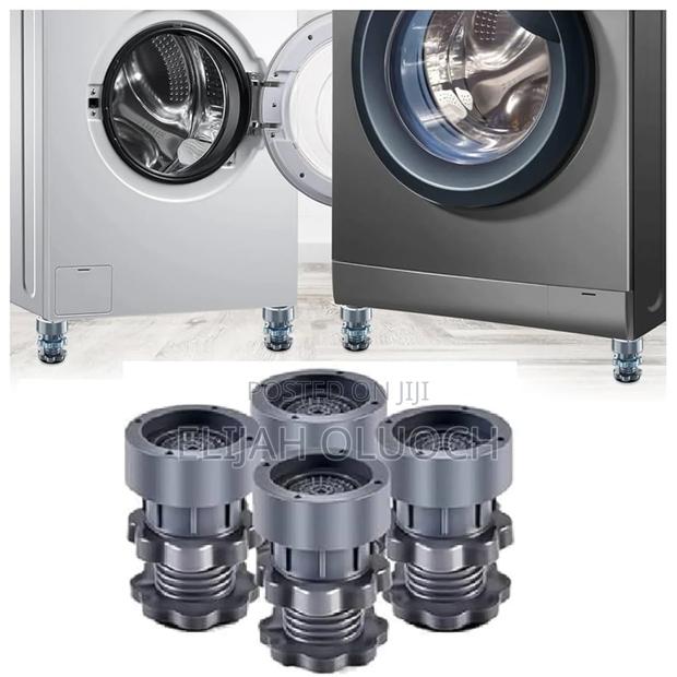 4pc Heavy Duty Adjustable Height Antivibration Shock Pads