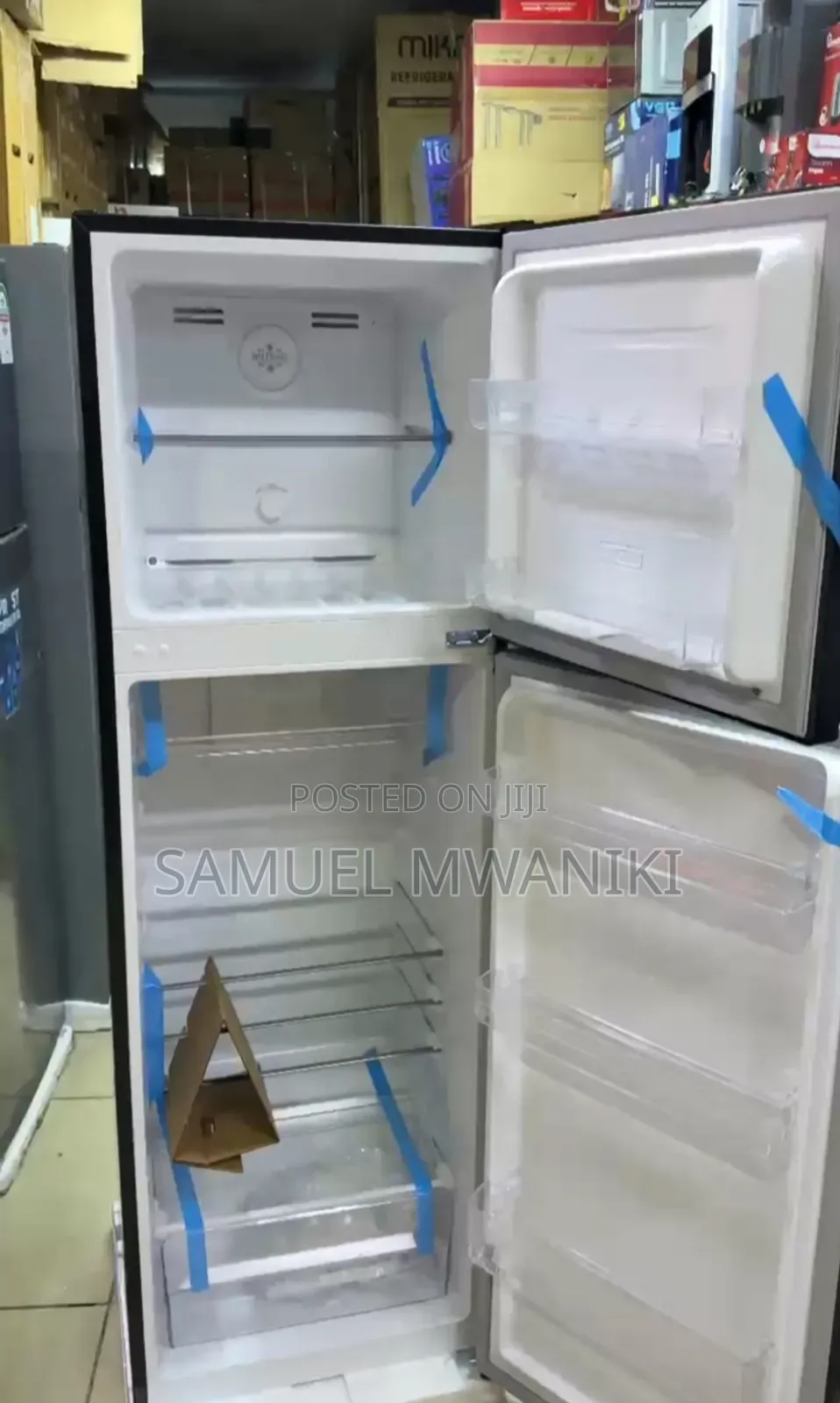 Von 247 Liters Double Door Fridge No Frost Latest Model