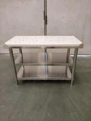 Stainless Steel Working Table ( 3tiers Stainless Steel Working Table) - thumbnail 2