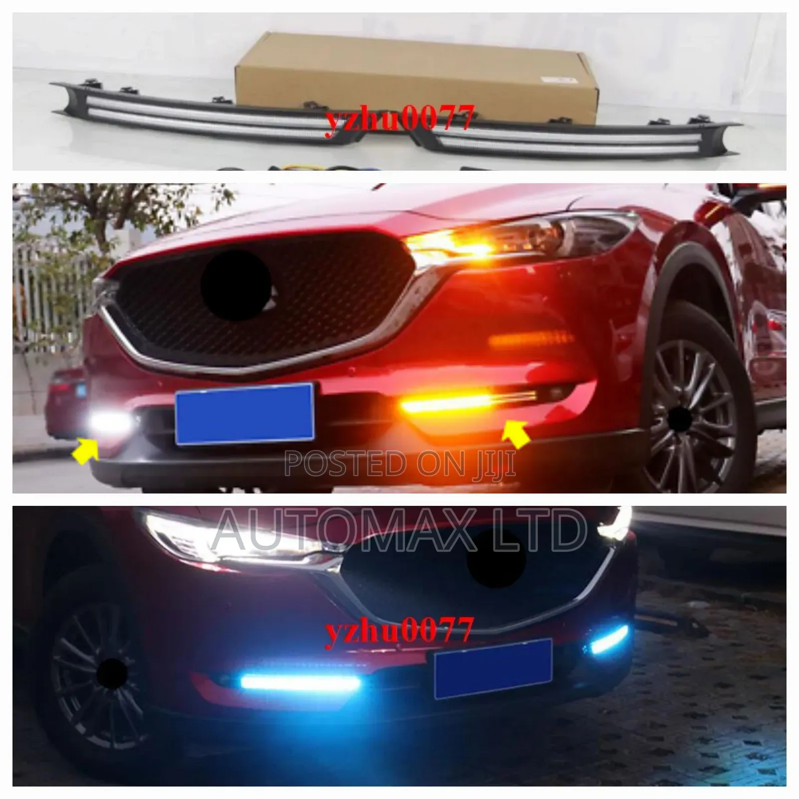 Yr2017-21, Mazda Cx-5 Led Daytime Running Light DRL With Indicator