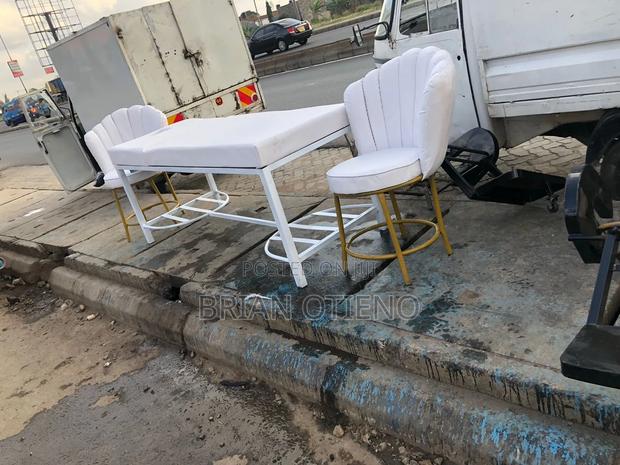 White Massage Beds - main view