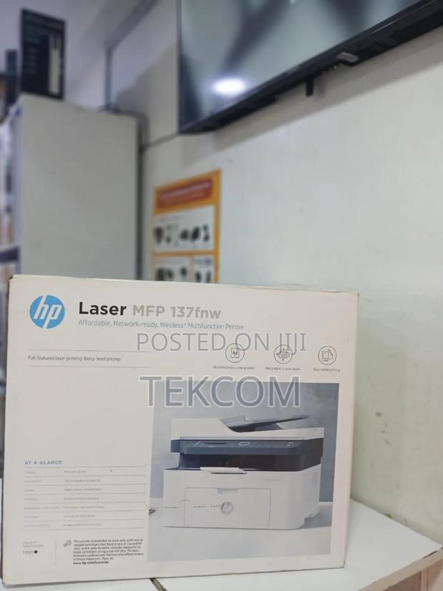 137fnw Hp Laserjet Printer-toner Printer - main view