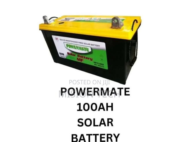 Powermate 100ah Sealed Maintenance-Free Solar Battery 