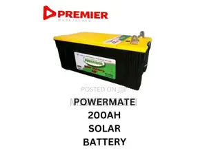 Powermate 200ah Non Mantainance Solar Battery 