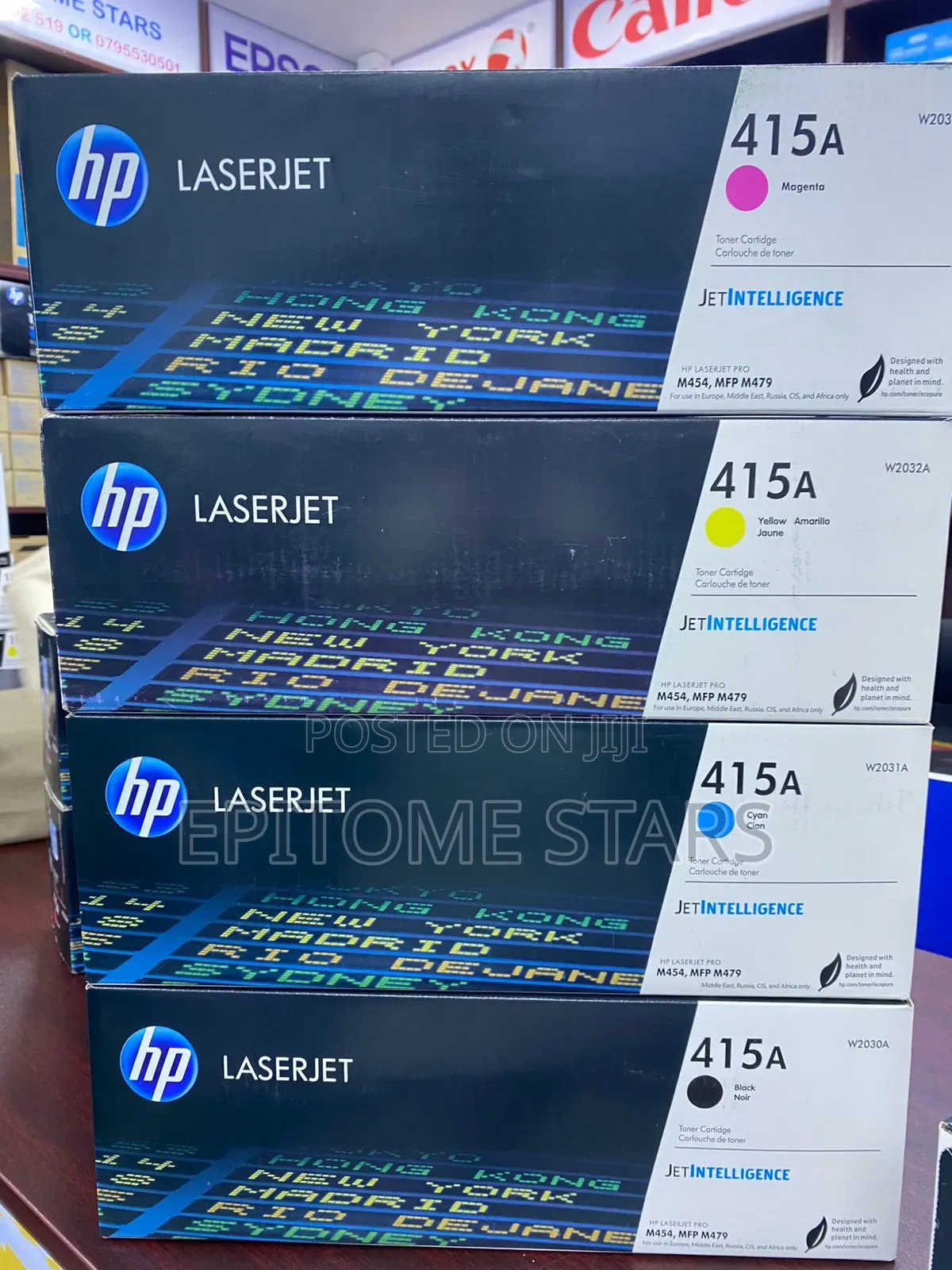 Hp Color Laserjet Pro Mfp M479 Series Toner Hp 415a Yield Above 2,399
