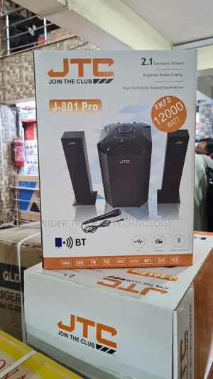 JTC J-801 Pro 2.1 Surround Sound System.