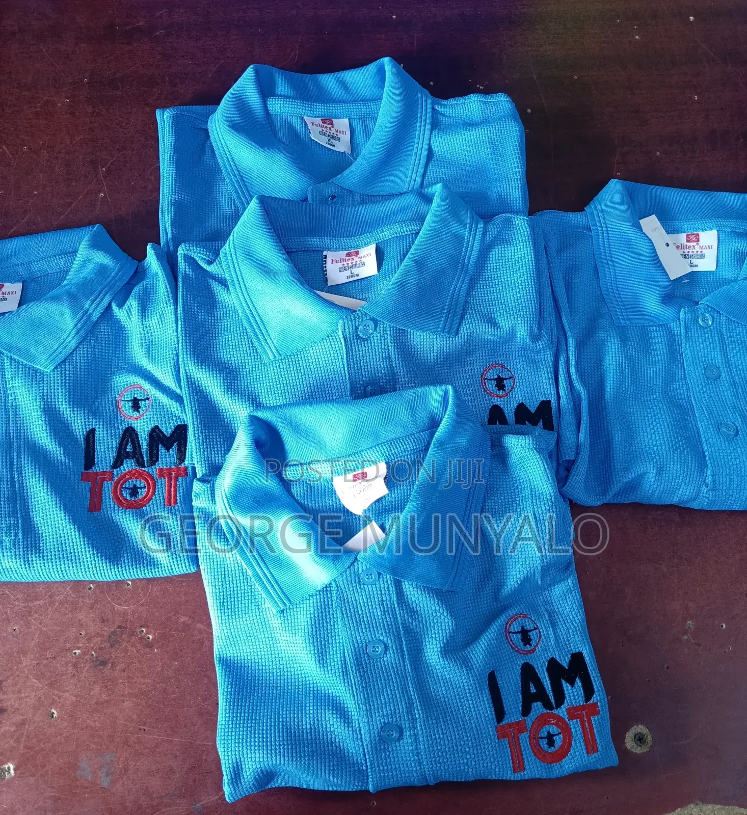 Blue Branded Shirts