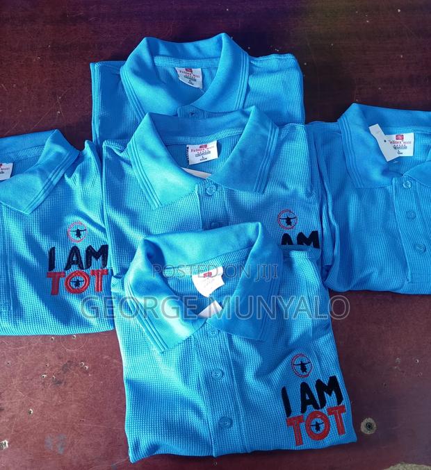 Blue Branded Shirts - thumbnail 3