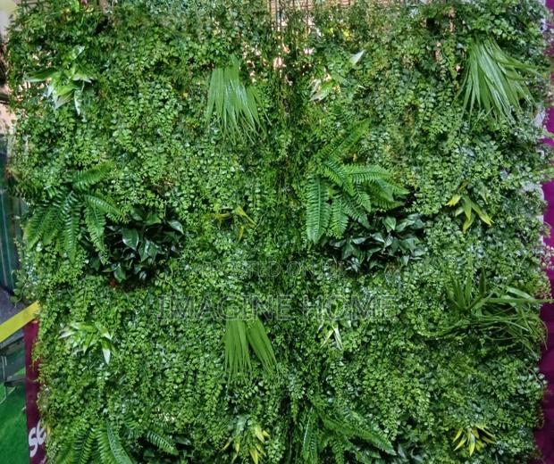 Create a Green Accent Artificial Wall Panels