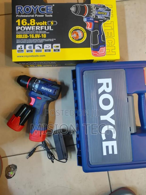 16.8v Royce Brushless Electric Drill - main view