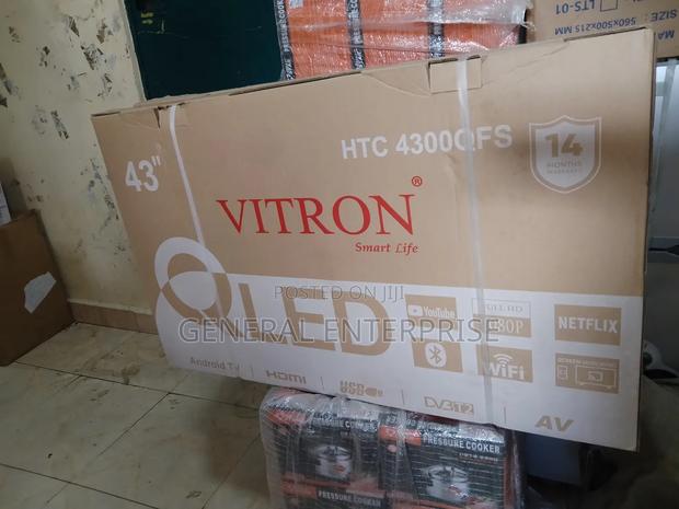 Vitron 43inches Qled Android Tv - main view