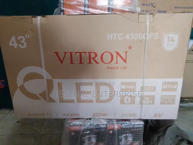 Vitron 43inches Qled Android Tv - thumbnail 3