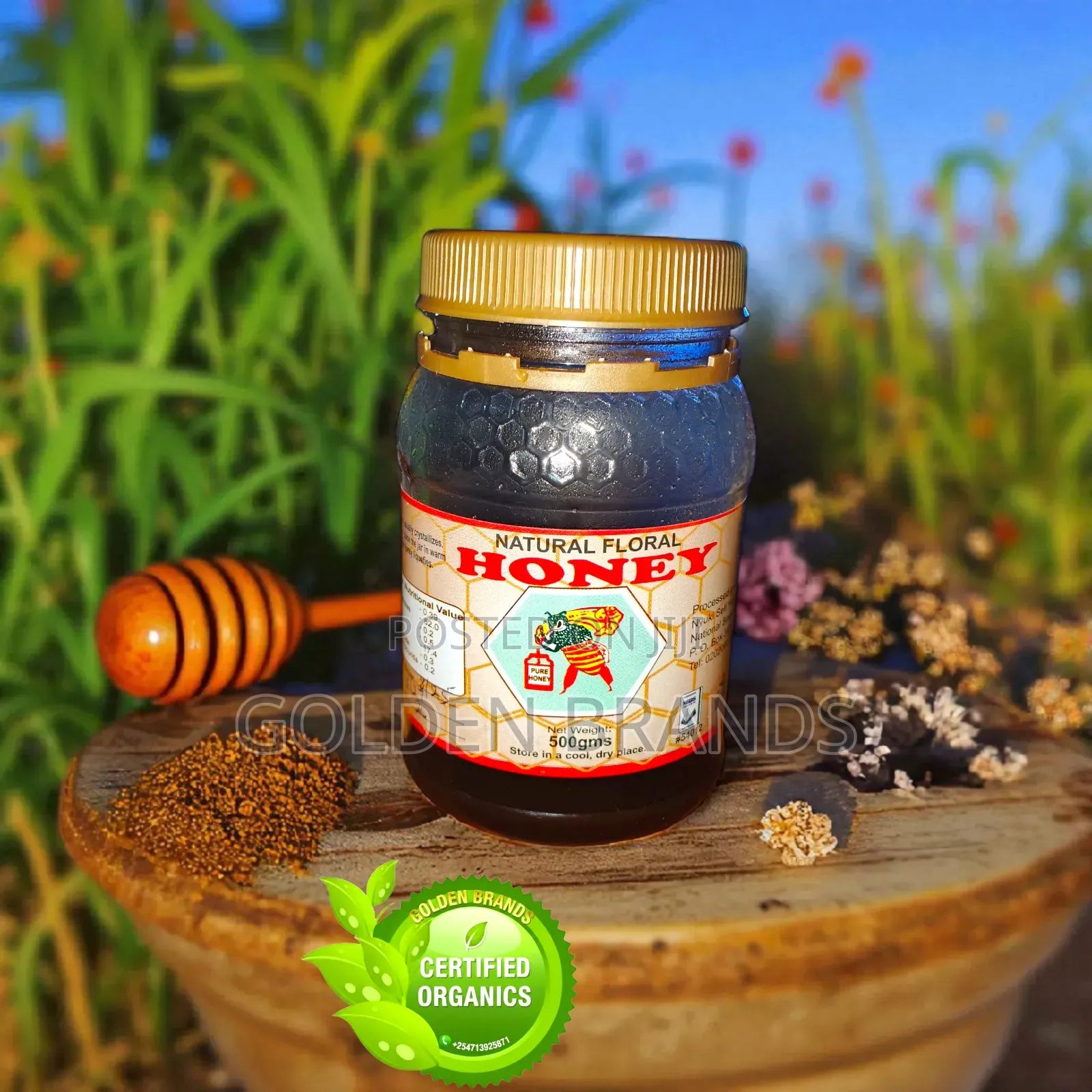 Natural Floral Honey By Government Of Kenya 500gm
