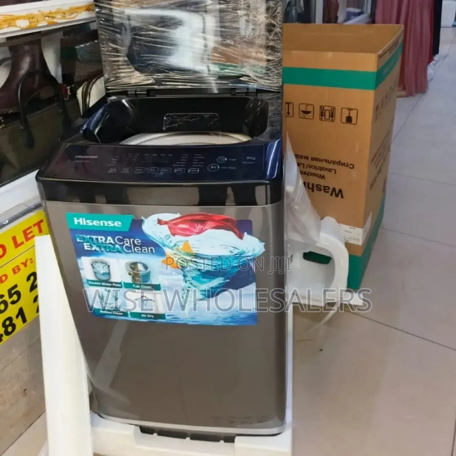 Hisense 8kg Top Load Washing Machine.
