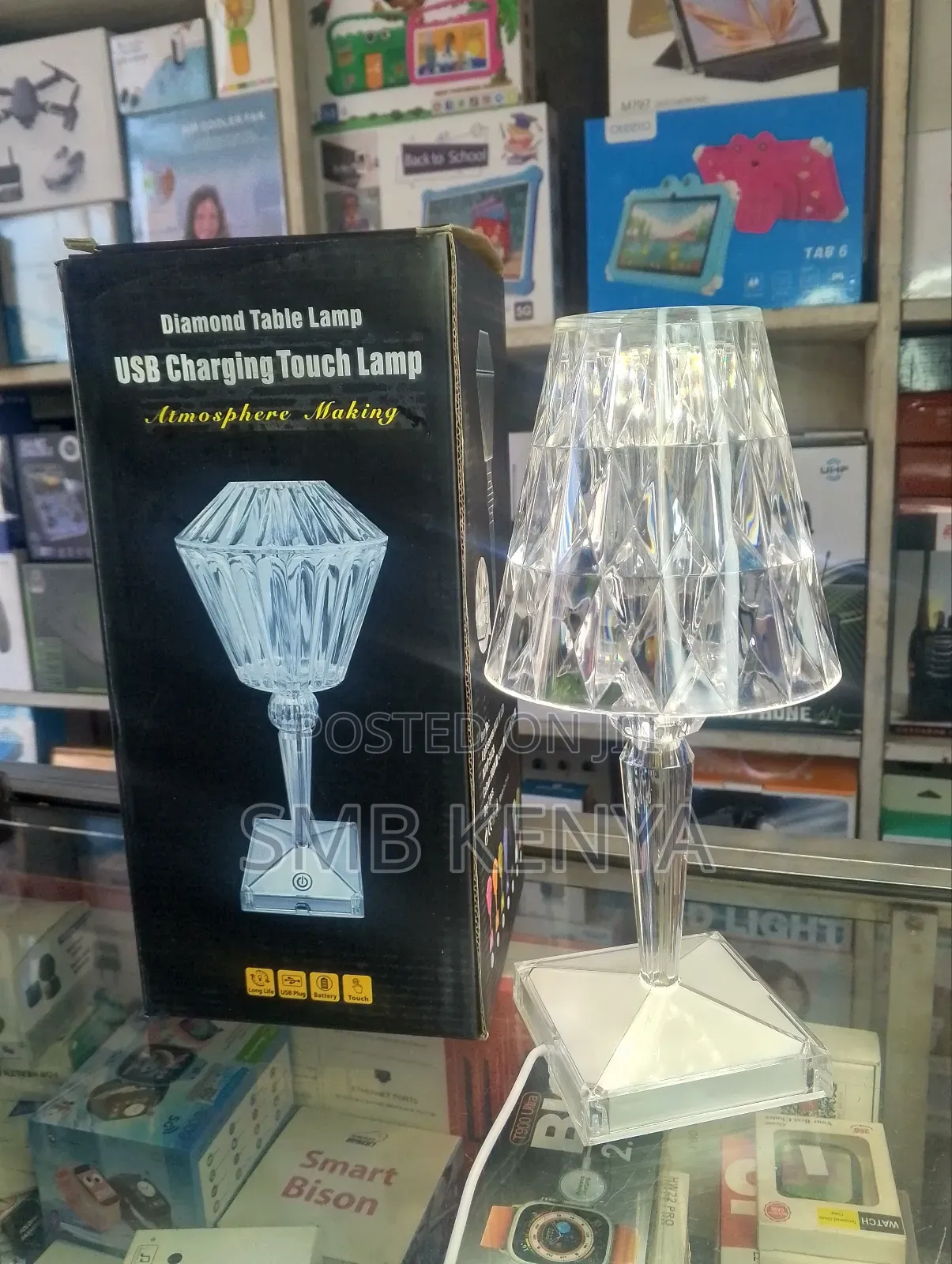 Usb Diamond Touch Control Lamp