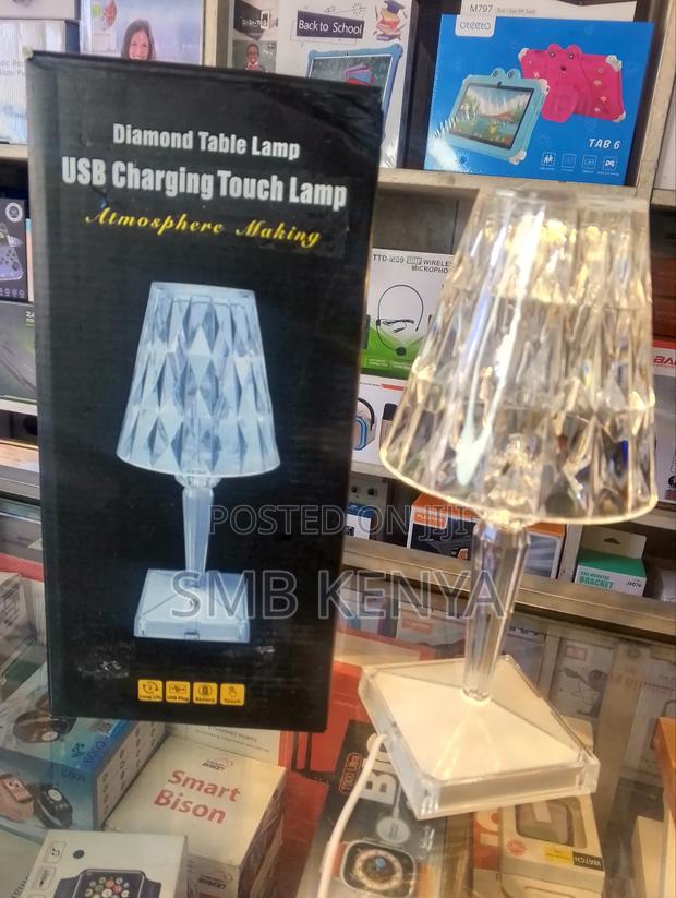 Dazzling Diamond Glass Table Lamp - thumbnail 2