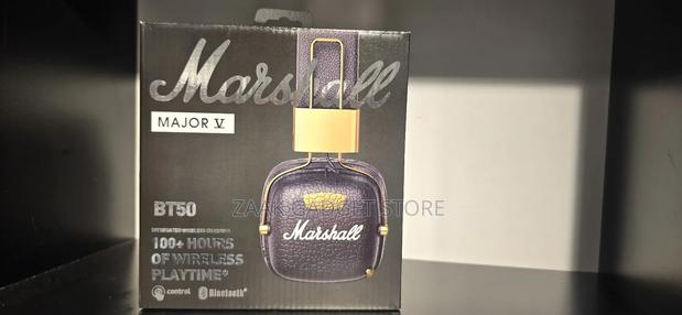 Major (V) Marshall Headphones With 100+ Hours of Wireless Playtime - main view
