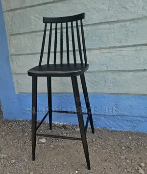Black Plastic Stool