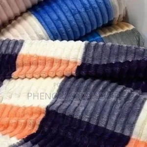 Checked Velvet Fleece Blankets Available