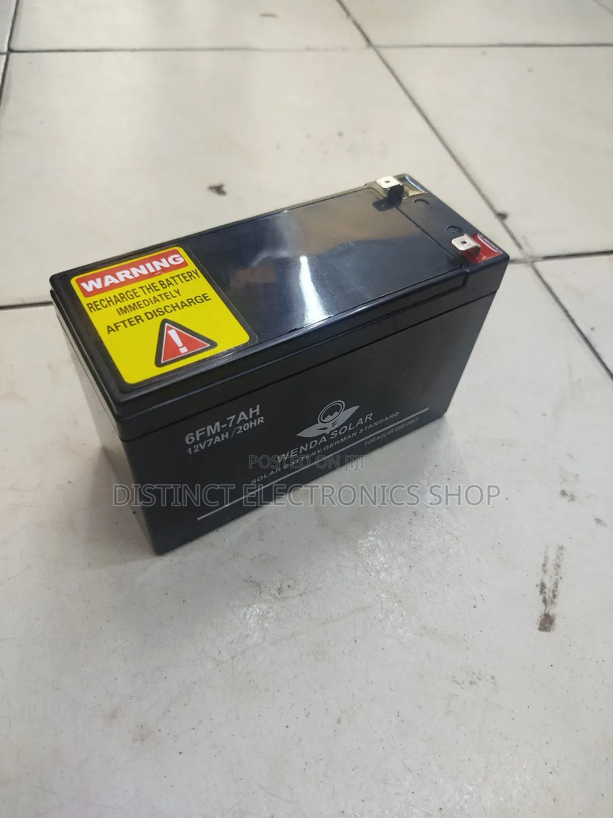 Wenda Solar Battery 12,7