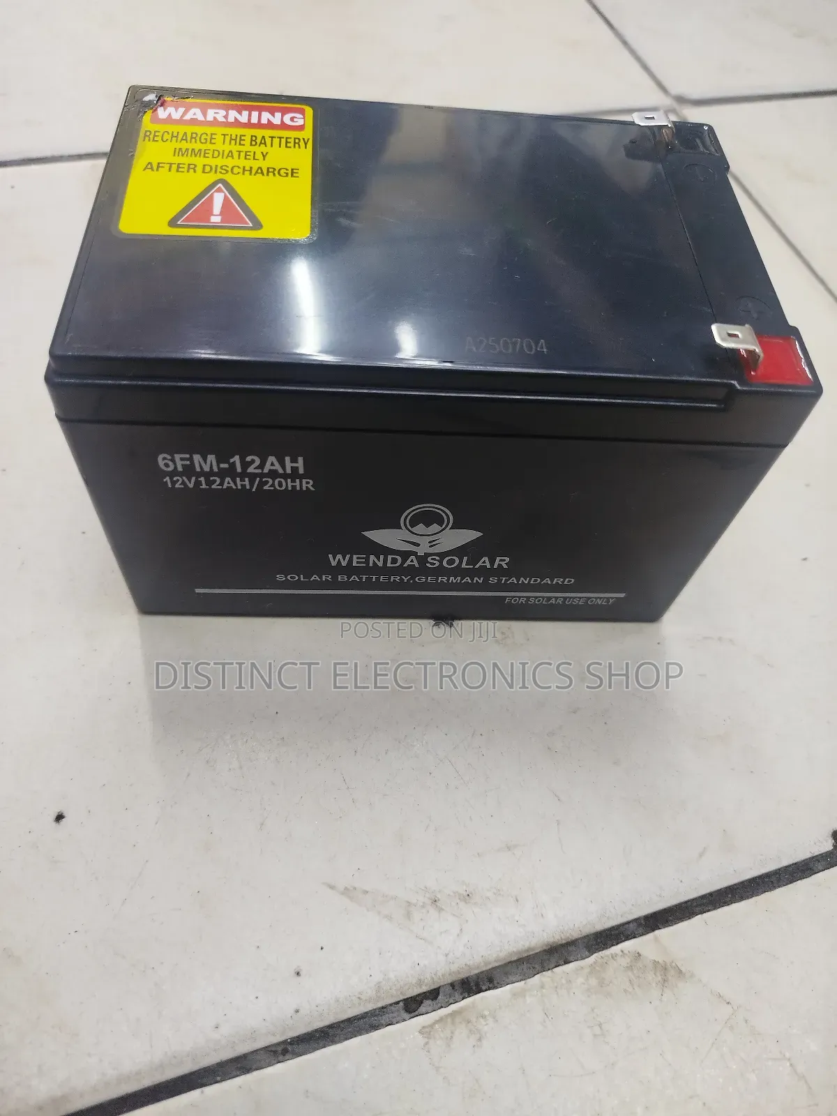 Solar Battery 12v 12ah