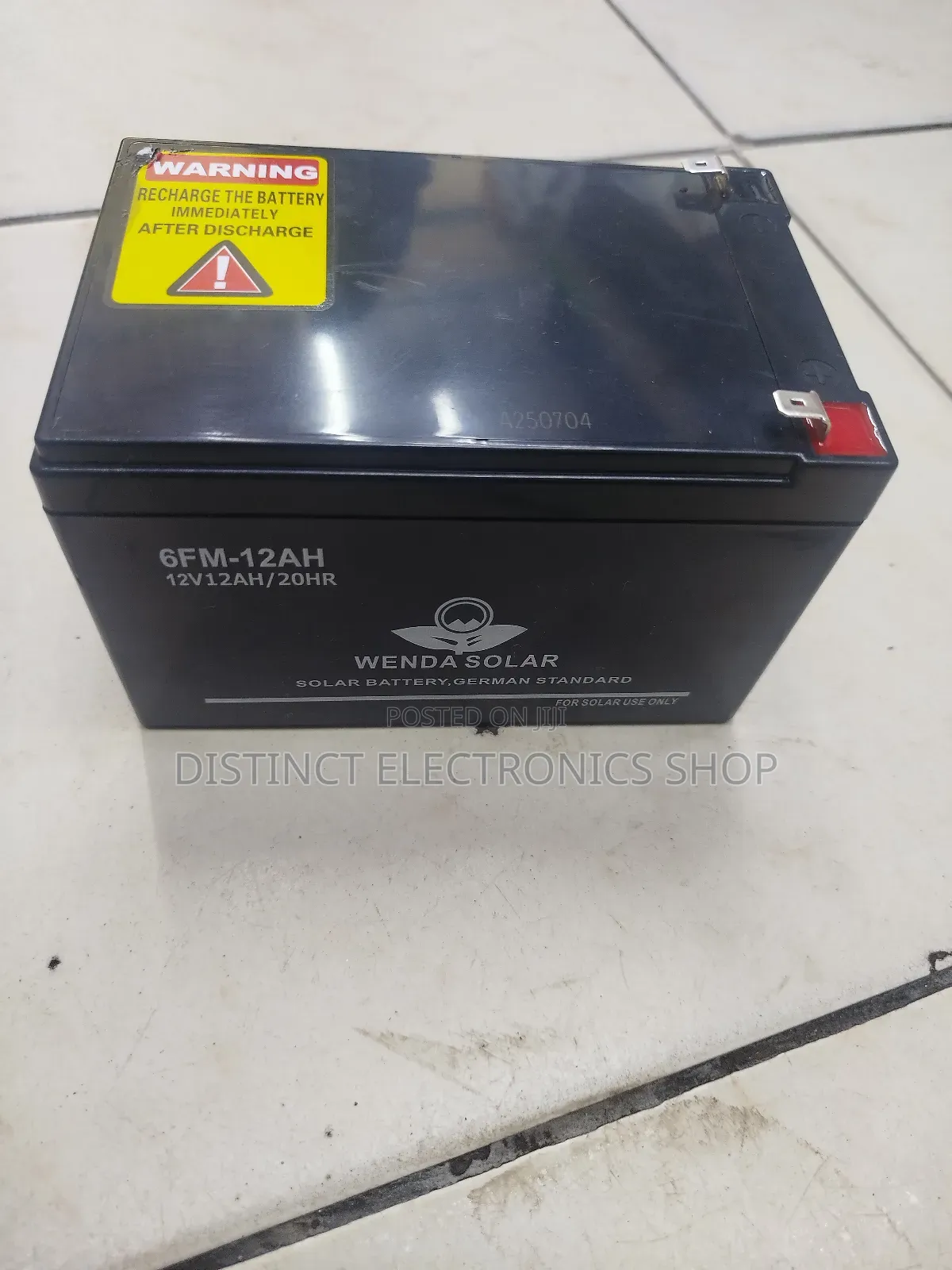 Solar Battery 12v 12ah