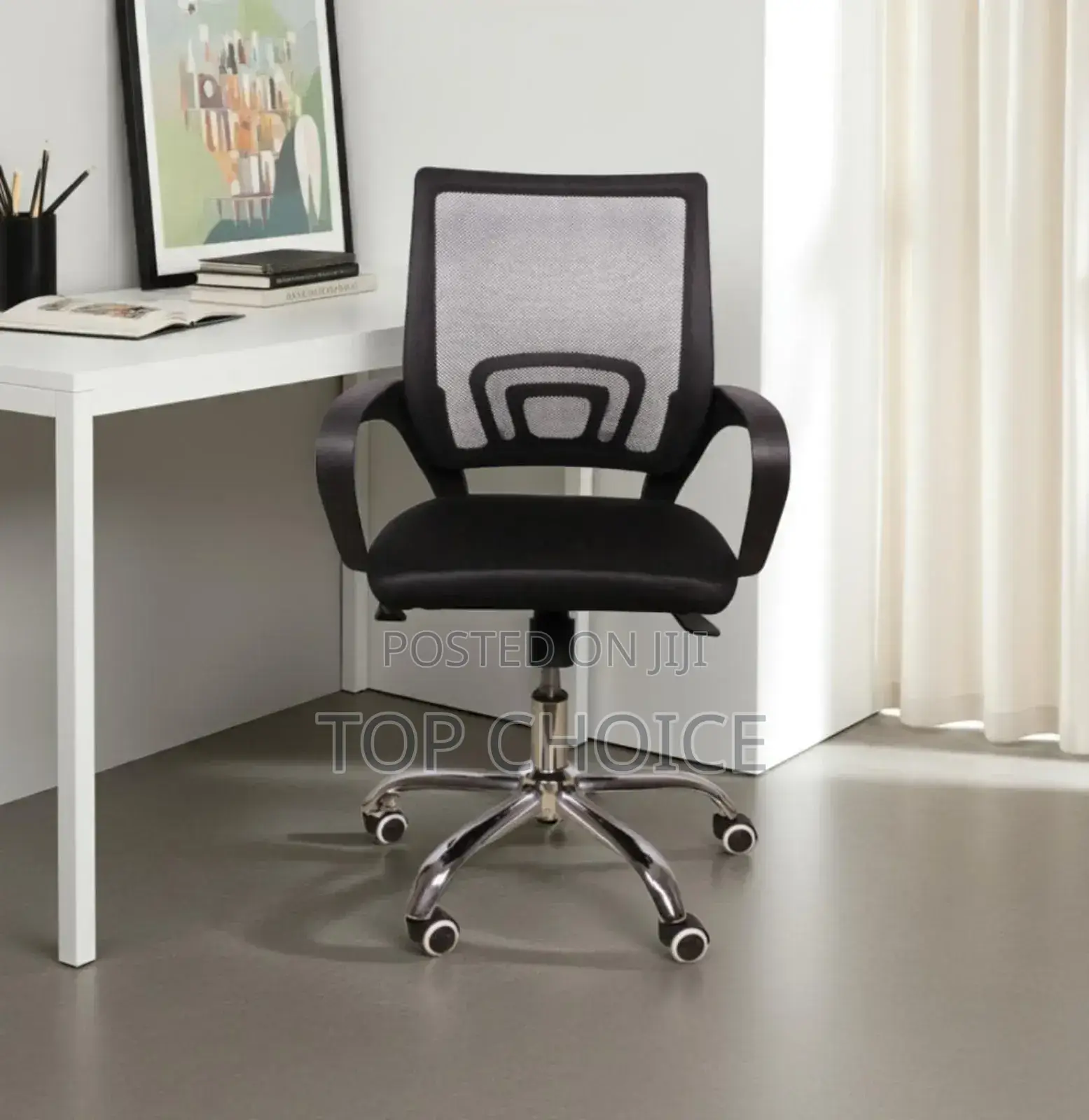 Ergonomic Office Chair With Breathable Mesh Back