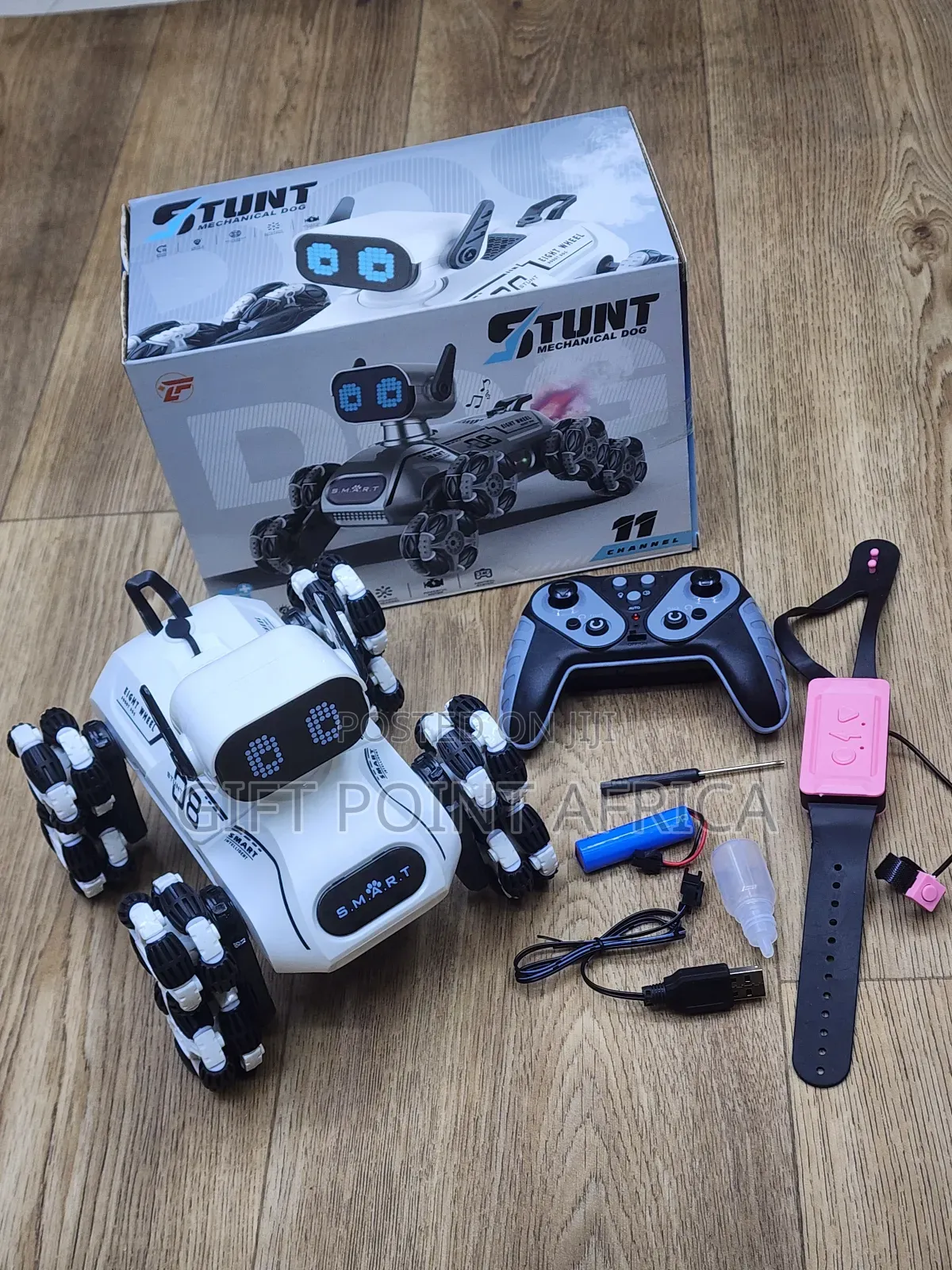 Gesture Sensing Stunt Robot Dog Rc Car Toys