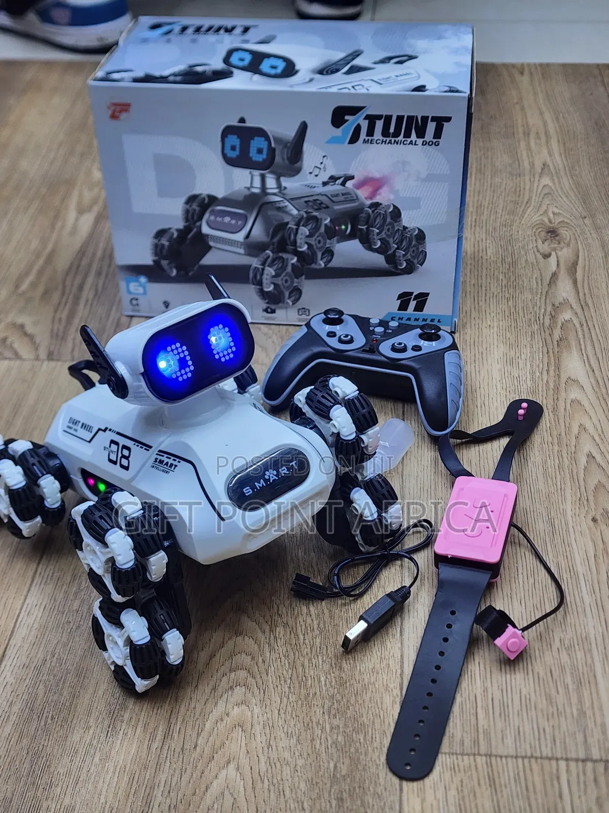 Gesture Sensing Stunt Robot Dog Rc Car Toys