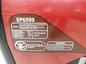 Petrol Generator Ep 6500