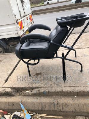 D Shaped Shampoo Sink Unit - thumbnail 2