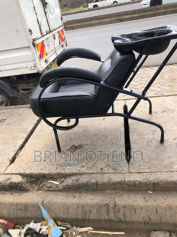 D Shaped Shampoo Sink Unit - main view