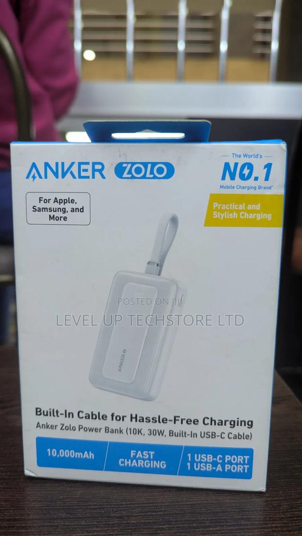 Anker Zolo Power Bank (10,000mah, 30w) - main view