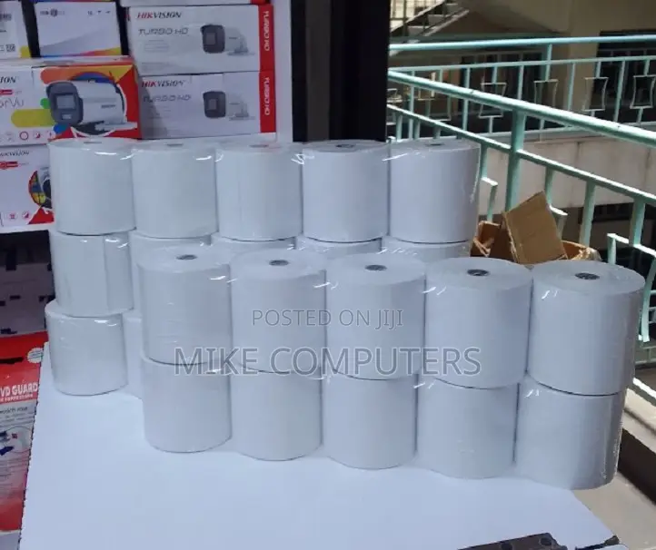 Thermal Paper Rolls 79 by 80mm Brand New in a Box (50 Piece)
