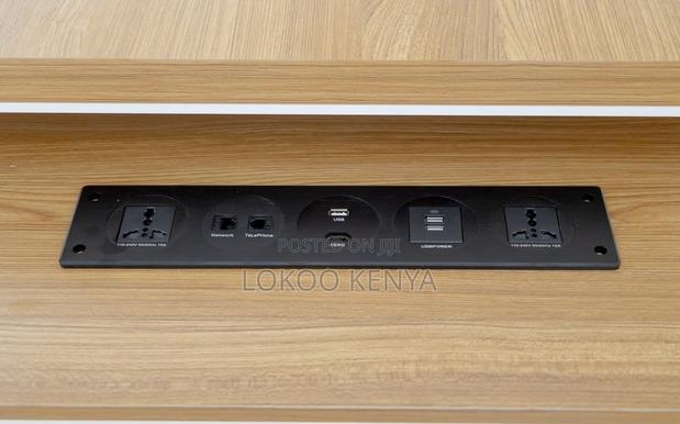 Office Desk : Office Executive Table With Lockable Drawers – 1.6m - thumbnail 7