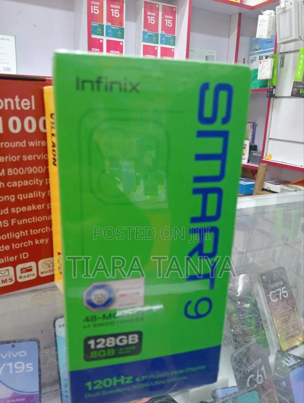 New Infinix Smart 9 128 GB Black