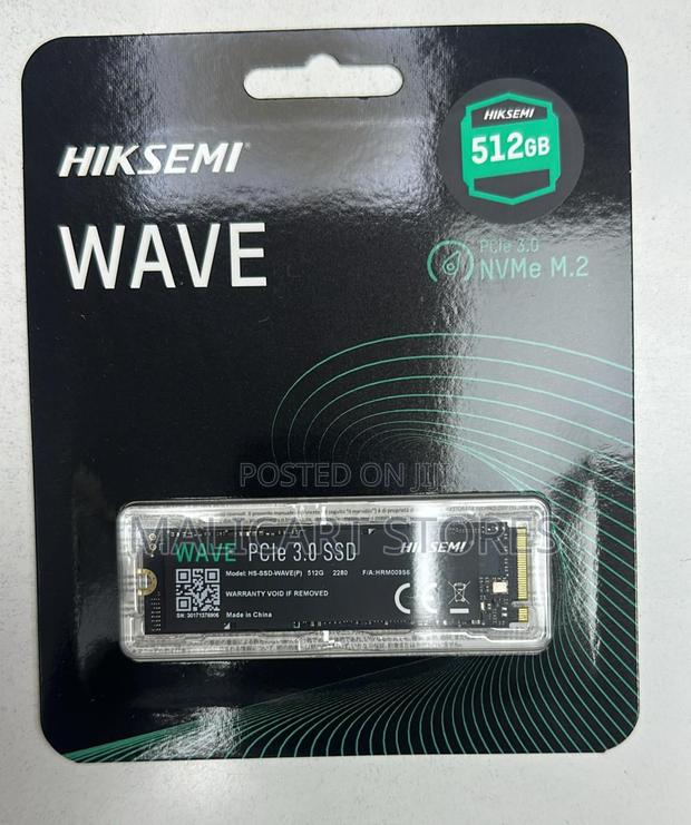 Hiksemi SDD Wave(P) Hfm009ei Pcie Gen3x4 Nvme, 512gb