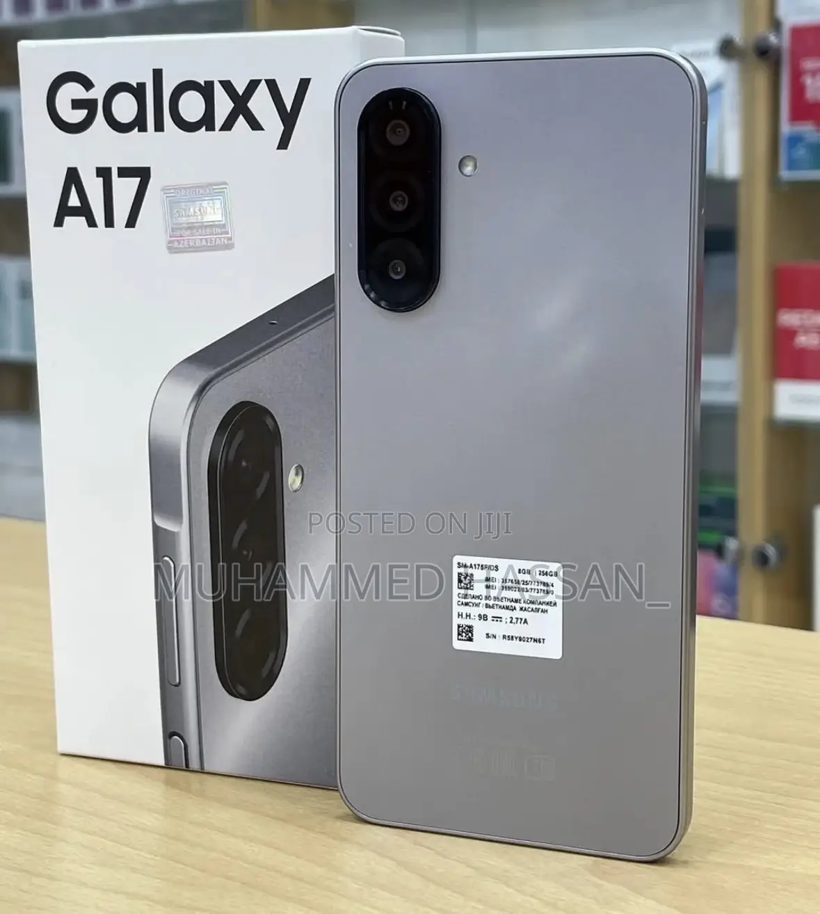New Samsung Galaxy A17 128 GB Gray