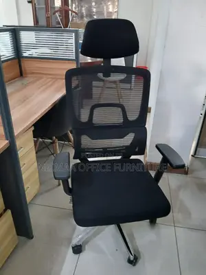 Mesh Back, Headrest Lumbar Support Executive Mesh Seat