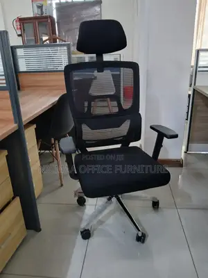 Mesh Back, Headrest Lumbar Support Executive Mesh Seat