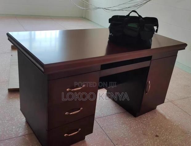 Office Desk : 1.2 Meter Office Table With Filing Drawer - thumbnail 2