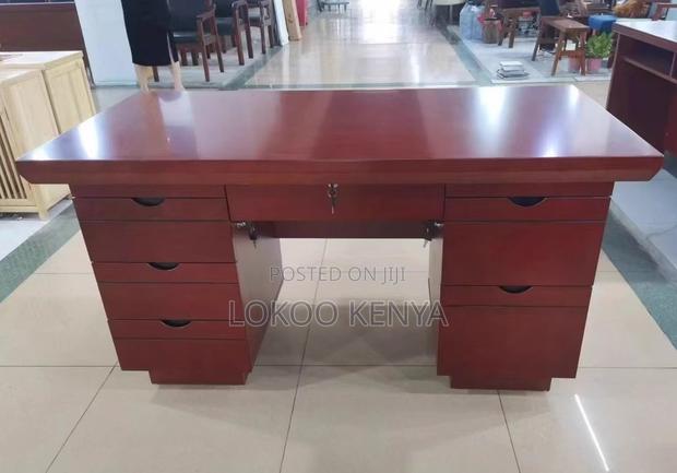 Office Desk : 1.2 Meter Office Table With Filing Drawer - thumbnail 6