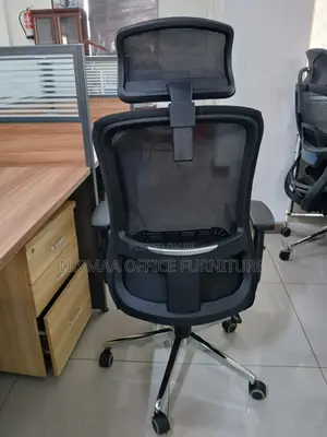 Mesh Back, Headrest Lumbar Support Seat
