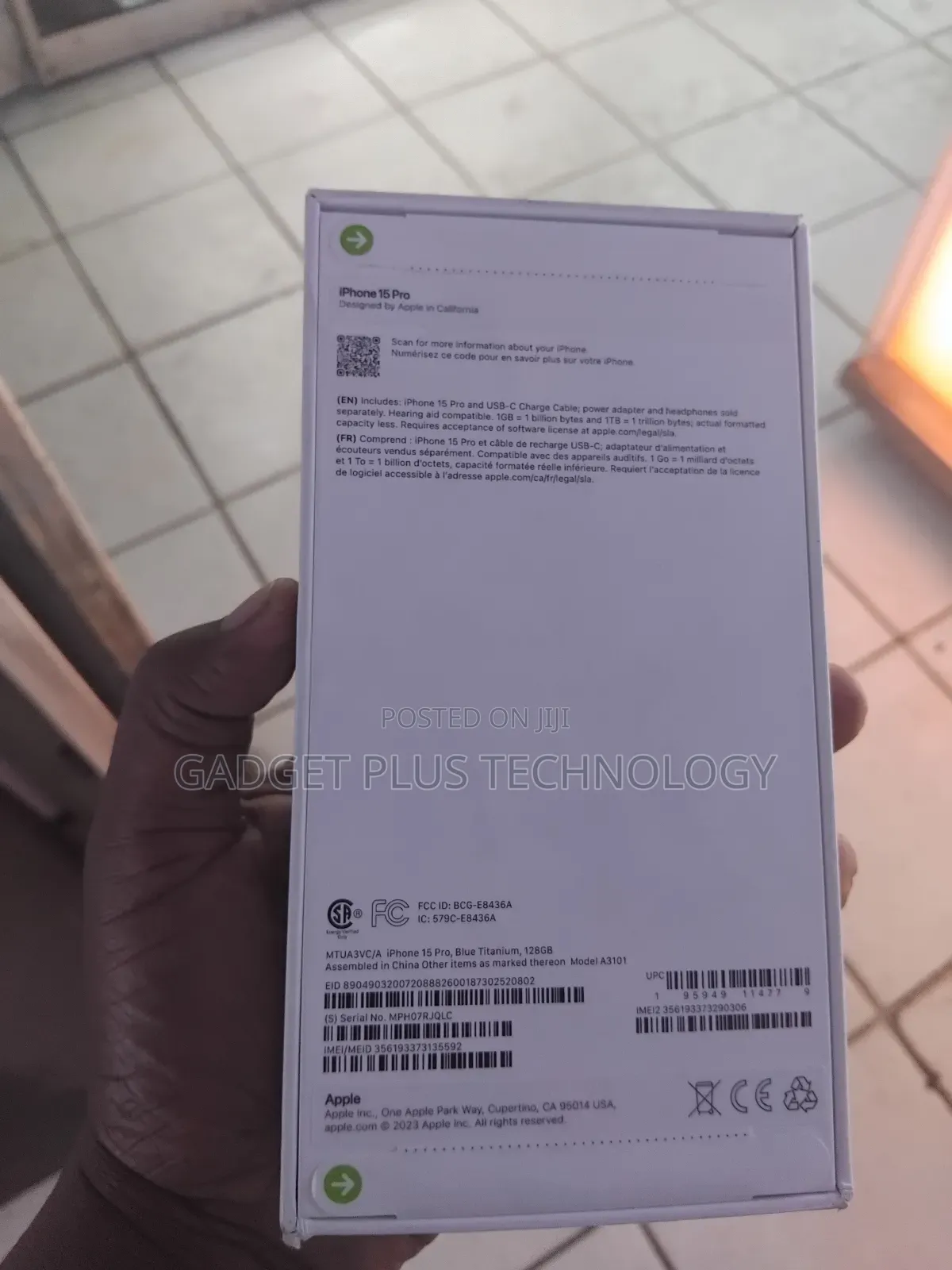 Apple iPhone 15 Pro 256 GB Blue