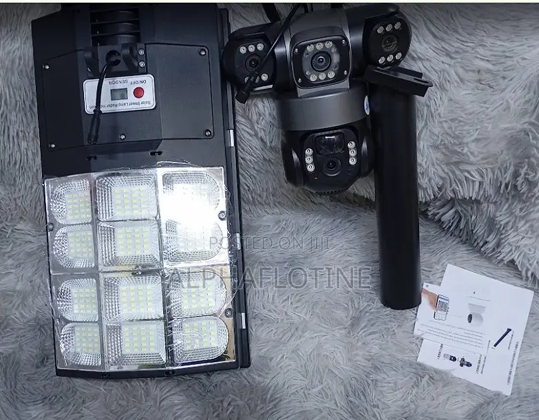 4g Enabled Ai Solar Camera + Lighting 2 in 1 V380pro