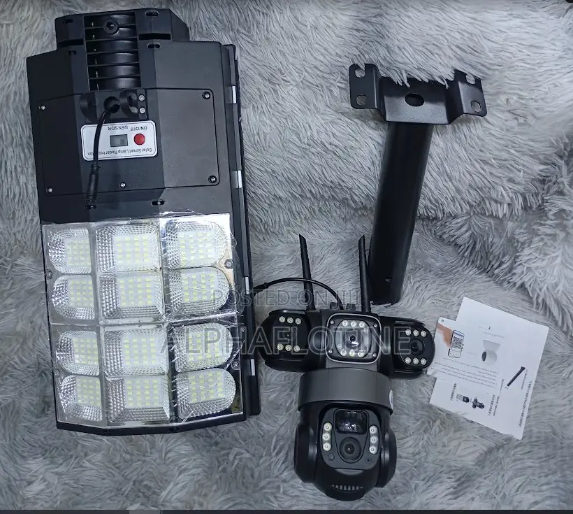 180watts Solar Street Light With 4g Camera – V380