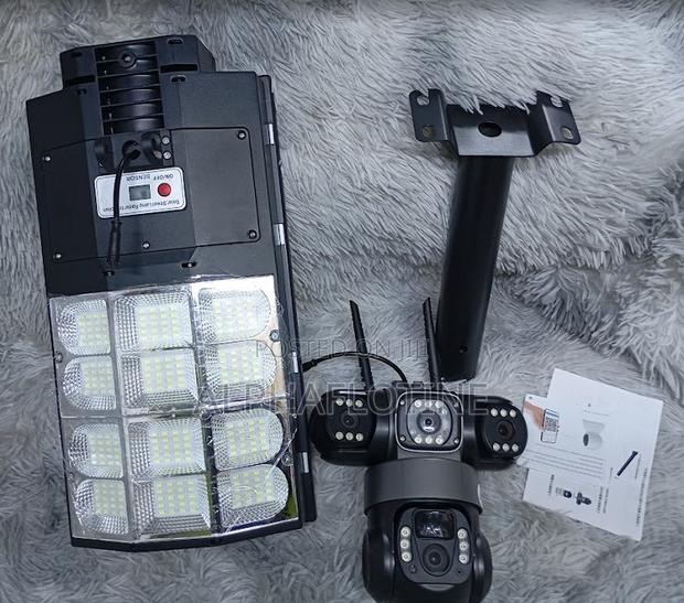 V380pro 2-in-1 Street Solar Powered Camera, CCTV - main view